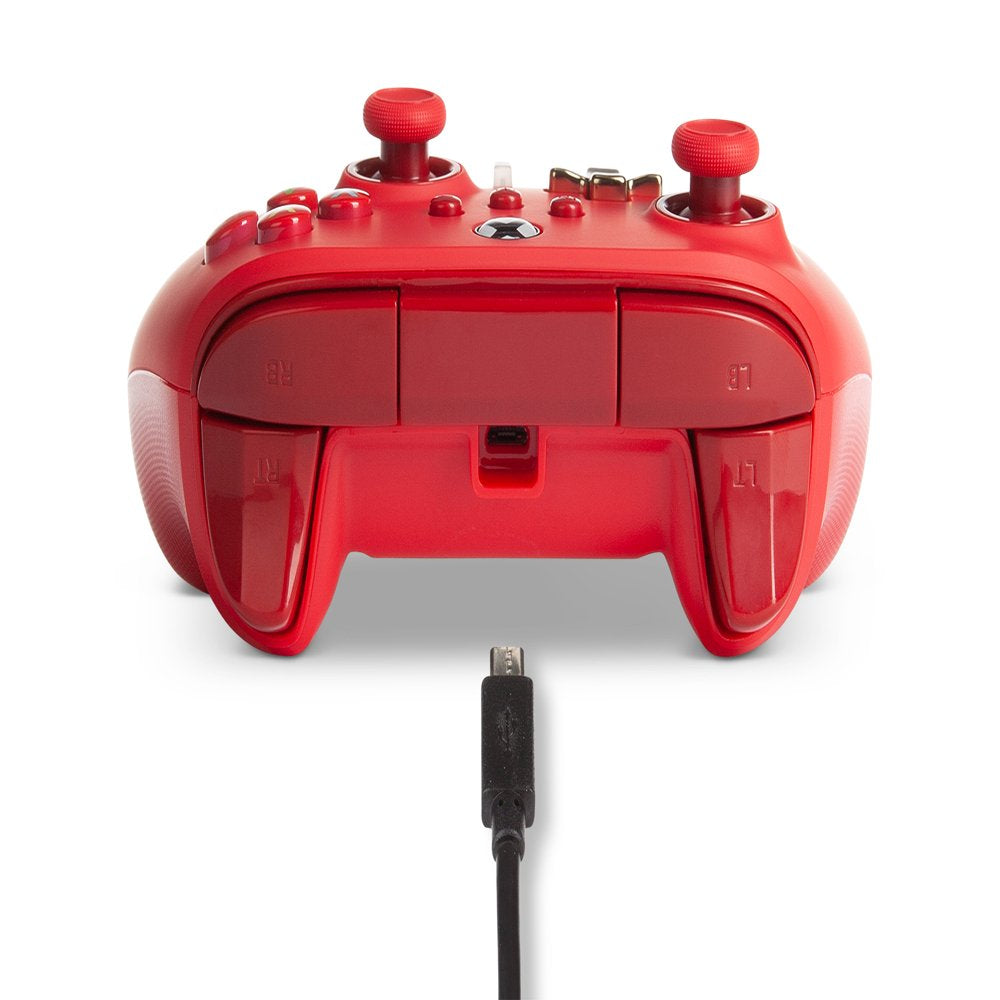 Powera Enhanced Wired Controller for Series X|S - Red