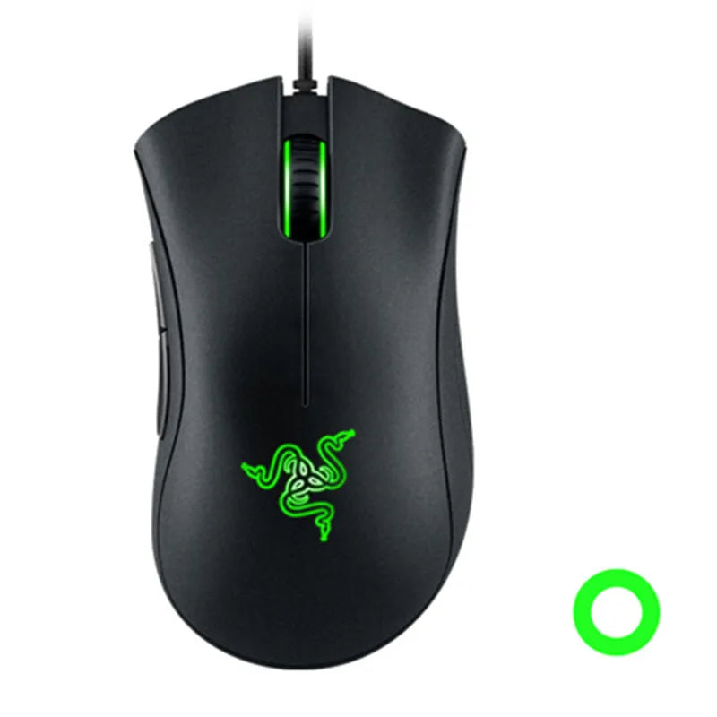 Original Deathadder Essential Wired Gaming Mouse Mice 6400DPI Optical Sensor 5 Independently Buttons for Laptop PC Gamer