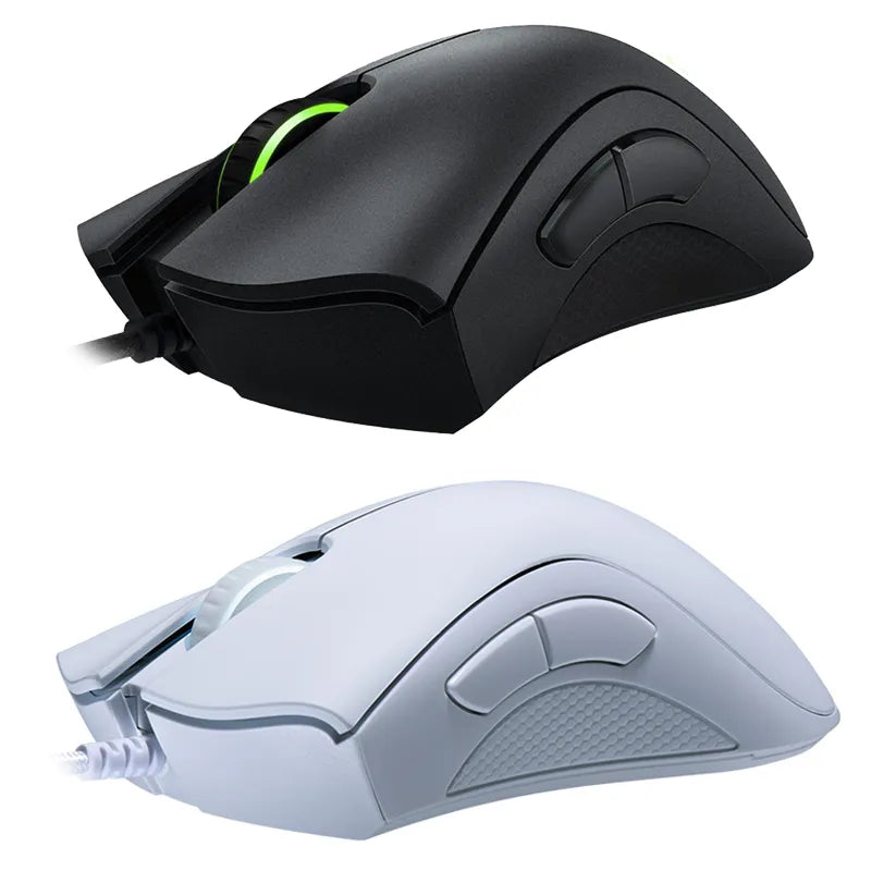 Original Deathadder Essential Wired Gaming Mouse Mice 6400DPI Optical Sensor 5 Independently Buttons for Laptop PC Gamer