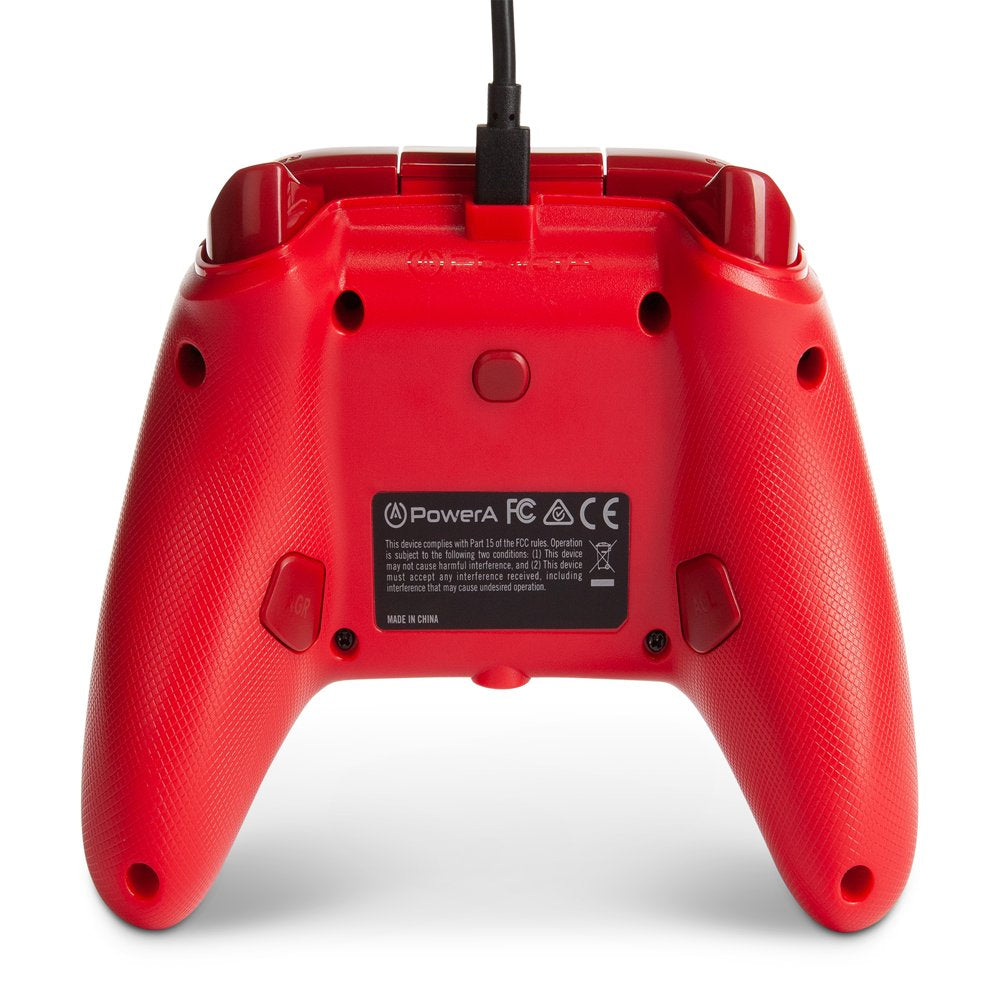 Powera Enhanced Wired Controller for Series X|S - Red