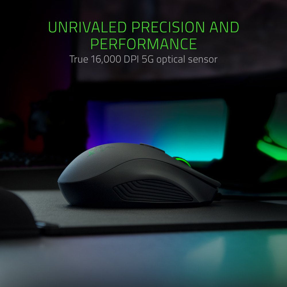 Naga Trinity MOBA / MMO Gaming Mouse - 16,000 DPI 5G Optical Sensor