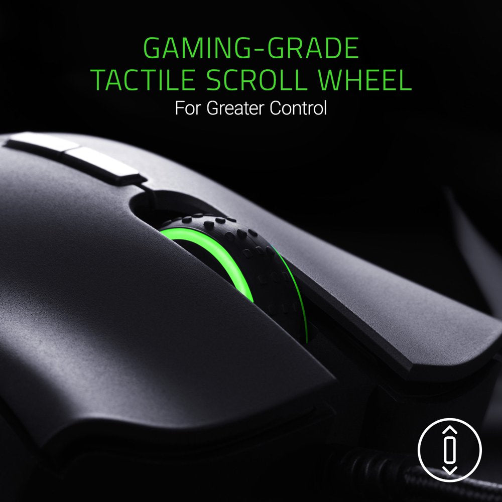 Deathadder Elite: True 16,000 5G Optical Sensor - Mechanical Mouse Switches (Up to 50 Million Clicks) - Ergonomic Form Factor - Esports Gaming Mouse