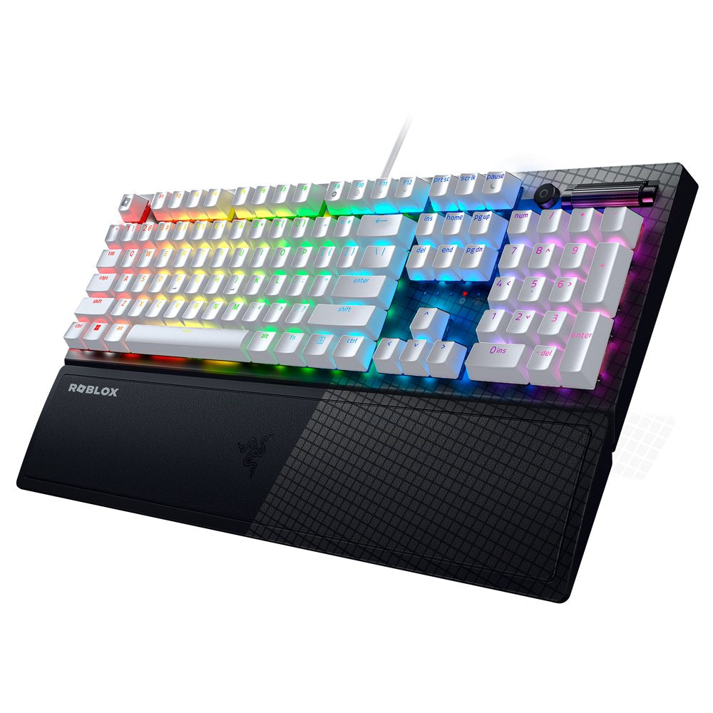 Blackwidow V3 Full Size Wired Mechanical PC Gaming Keyboard, Chroma RGB, Wrist Rest, Roblox