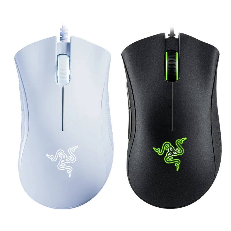 Original Deathadder Essential Wired Gaming Mouse Mice 6400DPI Optical Sensor 5 Independently Buttons for Laptop PC Gamer