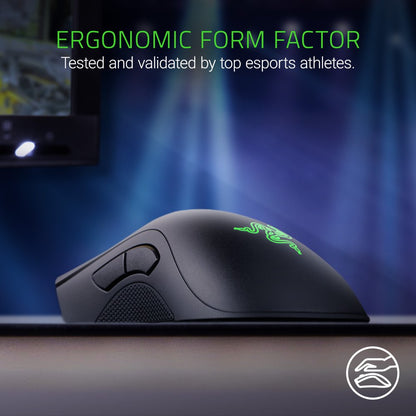 Deathadder Elite: True 16,000 5G Optical Sensor -  Mechanical Mouse Switches (Up to 50 Million Clicks) - Ergonomic Form Factor - Esports Gaming Mouse